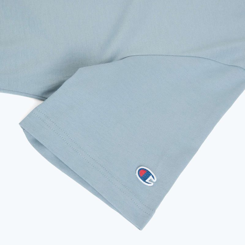 Tricou pentru bărbați Champion 221604 Crewneck baby blue 4