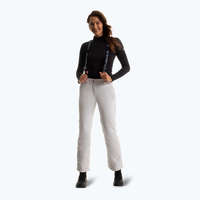 Pantaloni de schi pentru femei Fischer Neo Form white 2