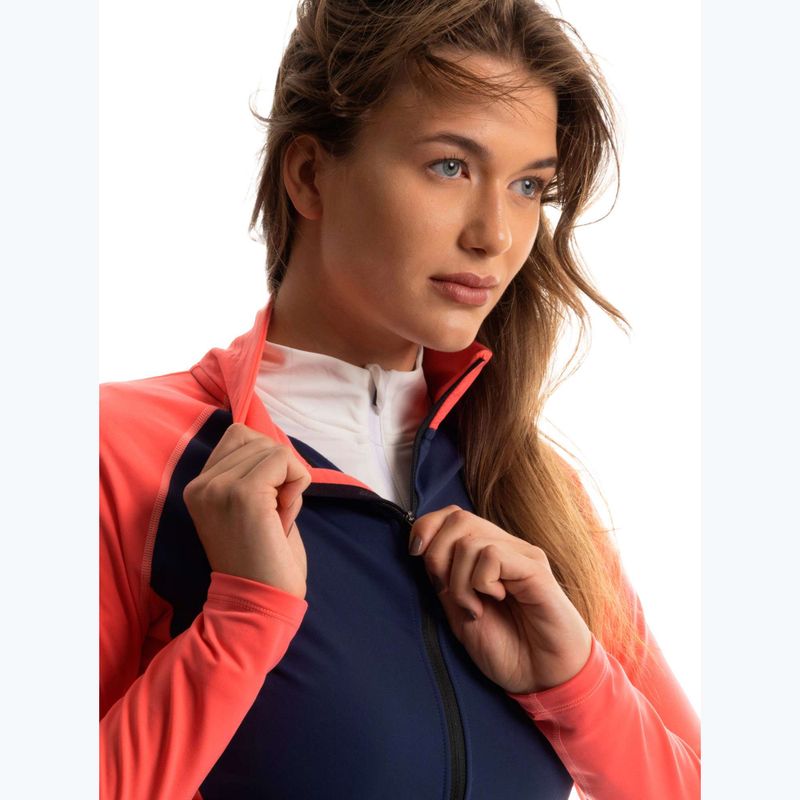 Bluză de schi pentru femei Fischer EL Flex calypso coral 5