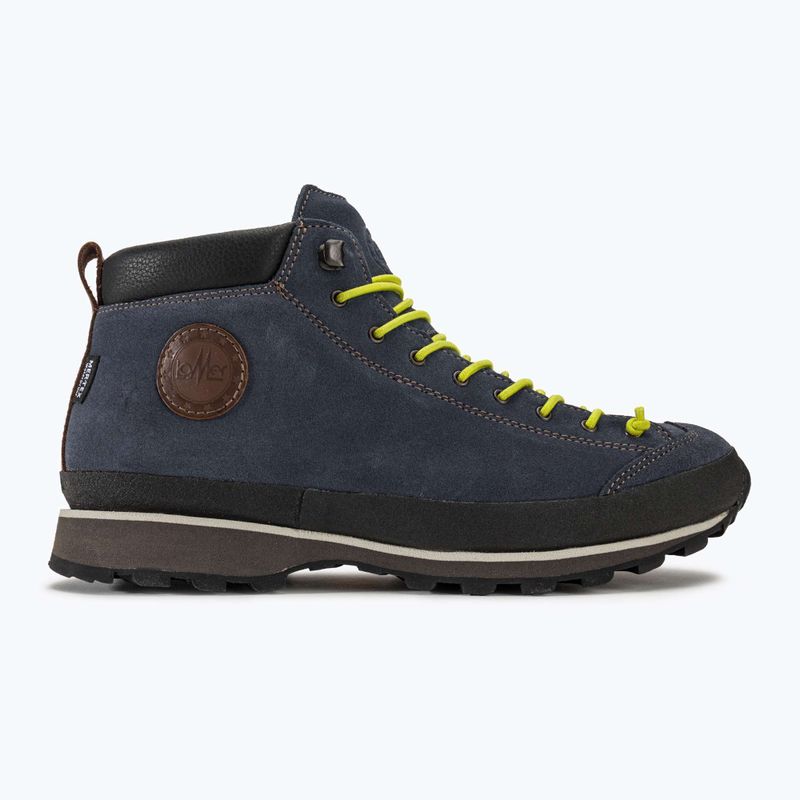 Încălțăminte de turism pentru bărbați Lomer Bio Naturale Mid Mtx Suede flag/lime 2