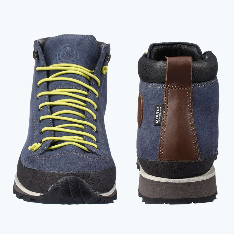 Încălțăminte de turism pentru bărbați Lomer Bio Naturale Mid Mtx Suede flag/lime 8