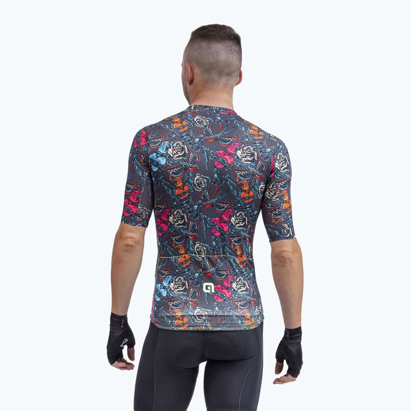 Tricou de ciclism Alé Tattoo pentru bărbați, gri L22111403 2