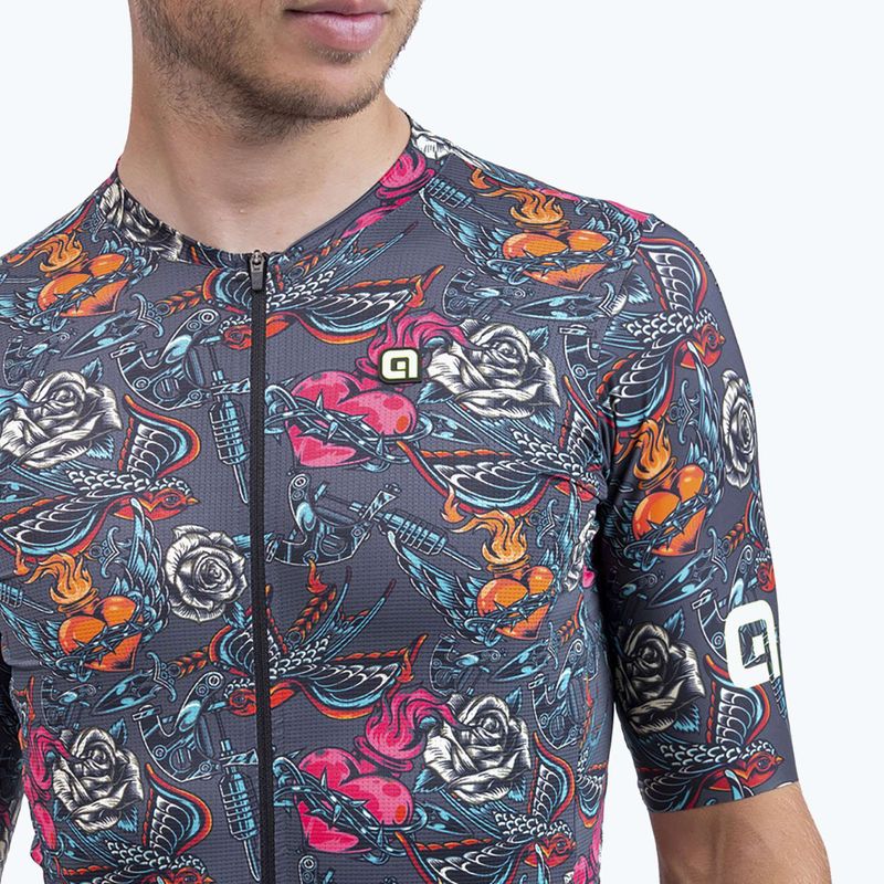 Tricou de ciclism Alé Tattoo pentru bărbați, gri L22111403 3