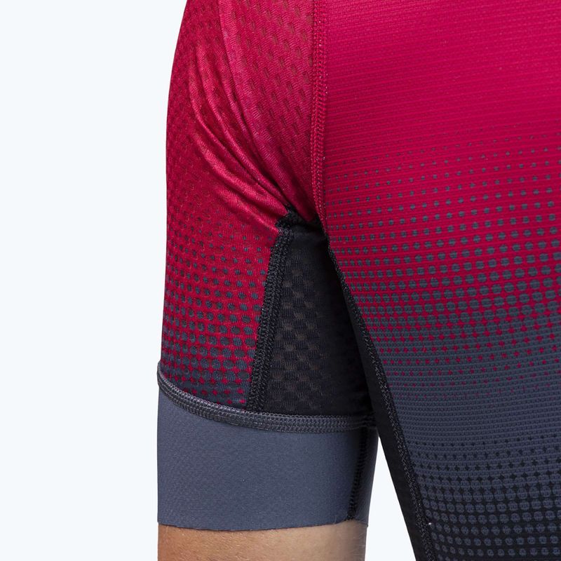 Tricou de ciclism Alé Gradient pentru bărbați negru/roșu L22144426 7