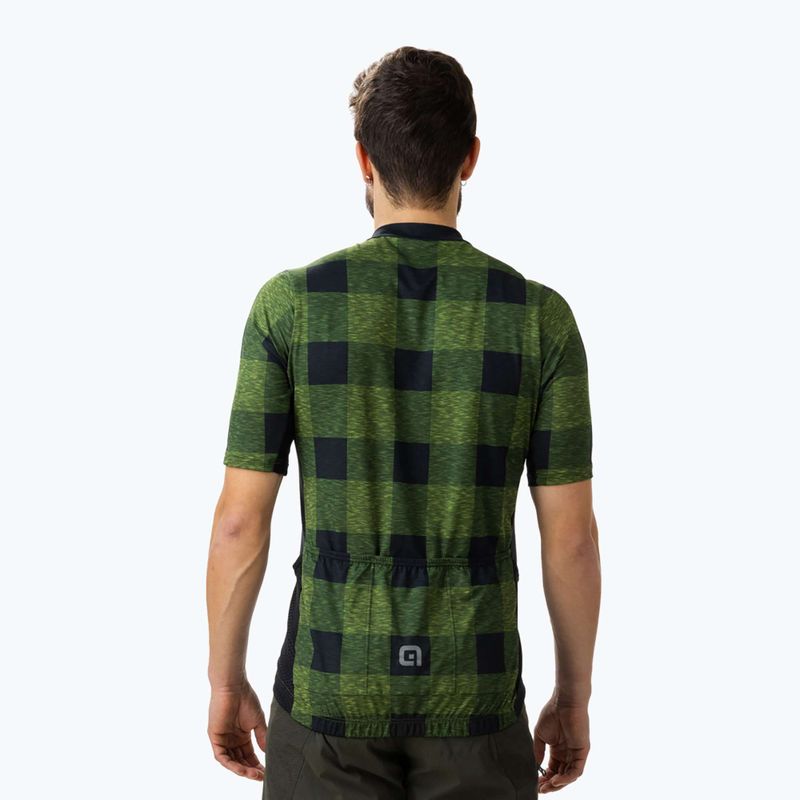 Tricou de ciclism Alé Scottish pentru bărbați, verde L22133462 2