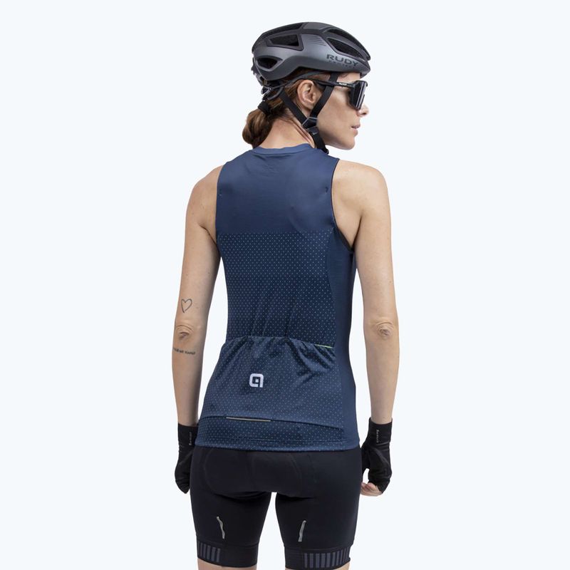 Tricou de ciclism pentru femei Alé Level albastru L22202402 2