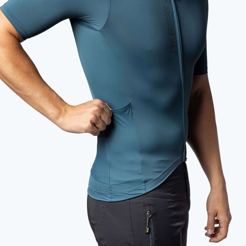 Tricou de ciclism pentru bărbați Alé Color Block Off Road leaf green 4