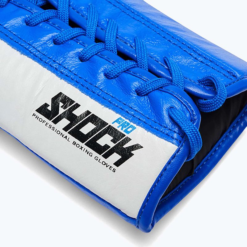 Mănuși de box LEONE 1947 Shock Pro blue/black/white 7