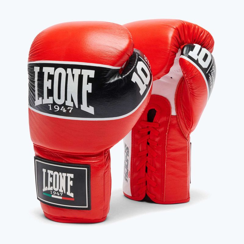 Mănuși de box LEONE 1947 Shock Pro pink/red 2