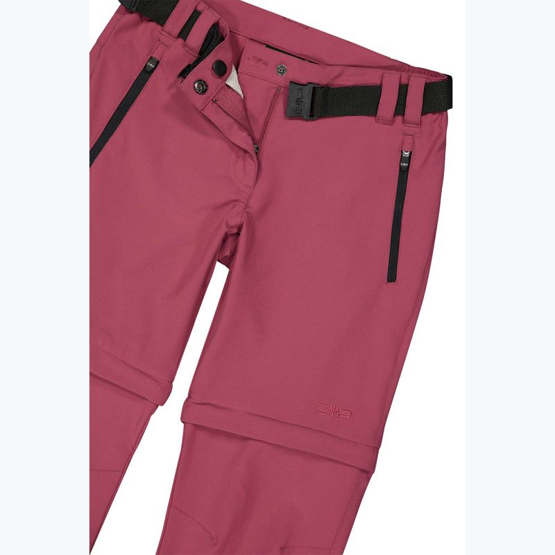 Pantaloni de trekking pentru copii CMP 3T51445 Zip Off peony 7
