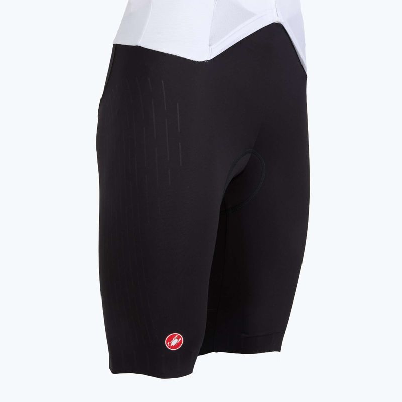 Combinezon de ciclism pentru femei Castelli Free Sanremo 3 SS in white/black 5