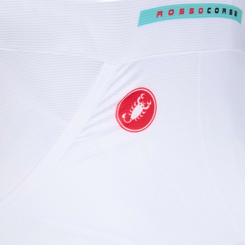 Combinezon de ciclism pentru femei Castelli Free Sanremo 3 SS in white/black 6