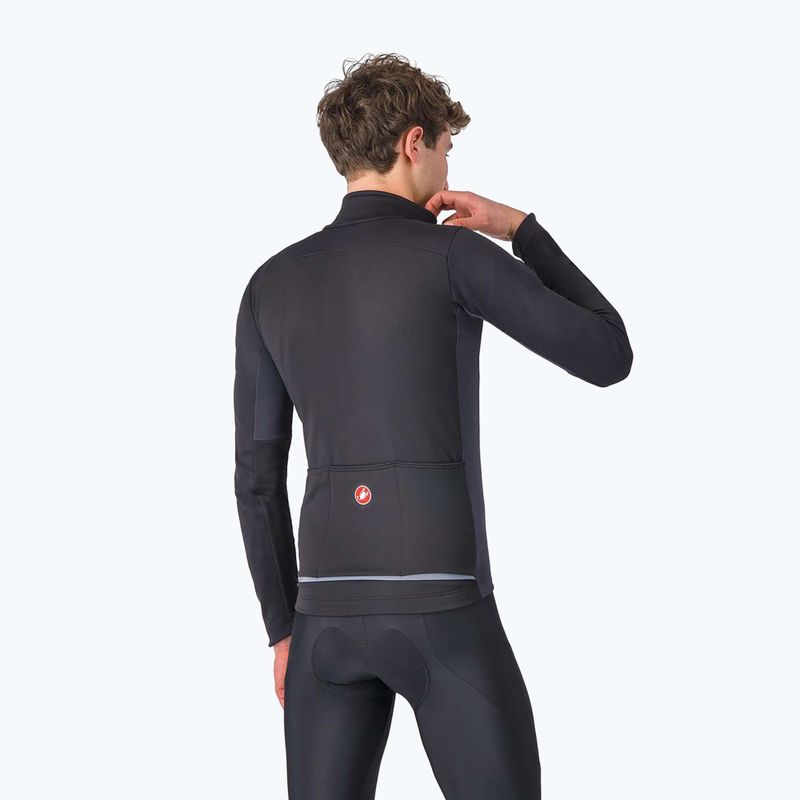 Geacă de ciclism pentru bărbați Castelli Entrata 2 light black/dark gray 2