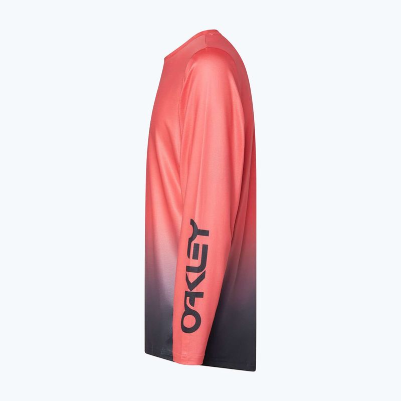 Longsleeve de ciclism pentru bărbați Oakley Maven Coast 2.0 gradient paloma/black 3