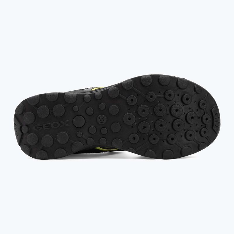 Sandale pentru copii Geox Vaniett black/light green 4
