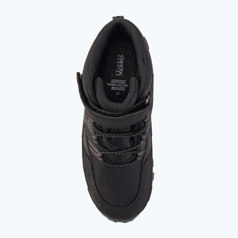 Ghete de zăpadă pentru copii Geox Himalaya ABX black 5