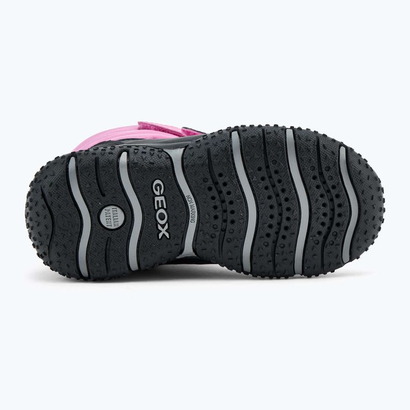 Ghete pentru copii Geox Baltic ABX fuchsia/black 4