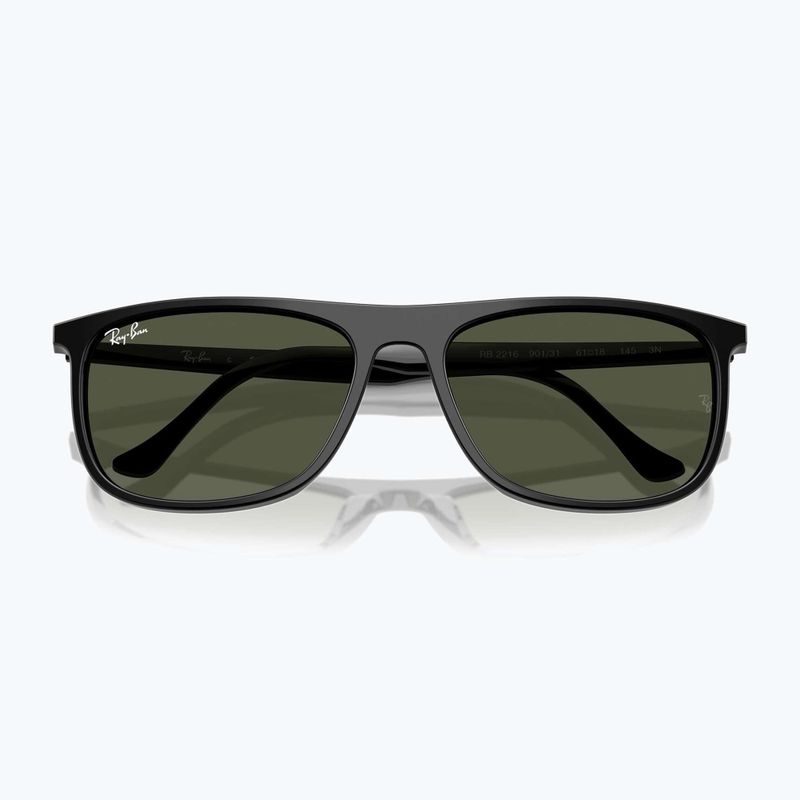 Ochelari de soare Ray-Ban RB2216 black/green 3