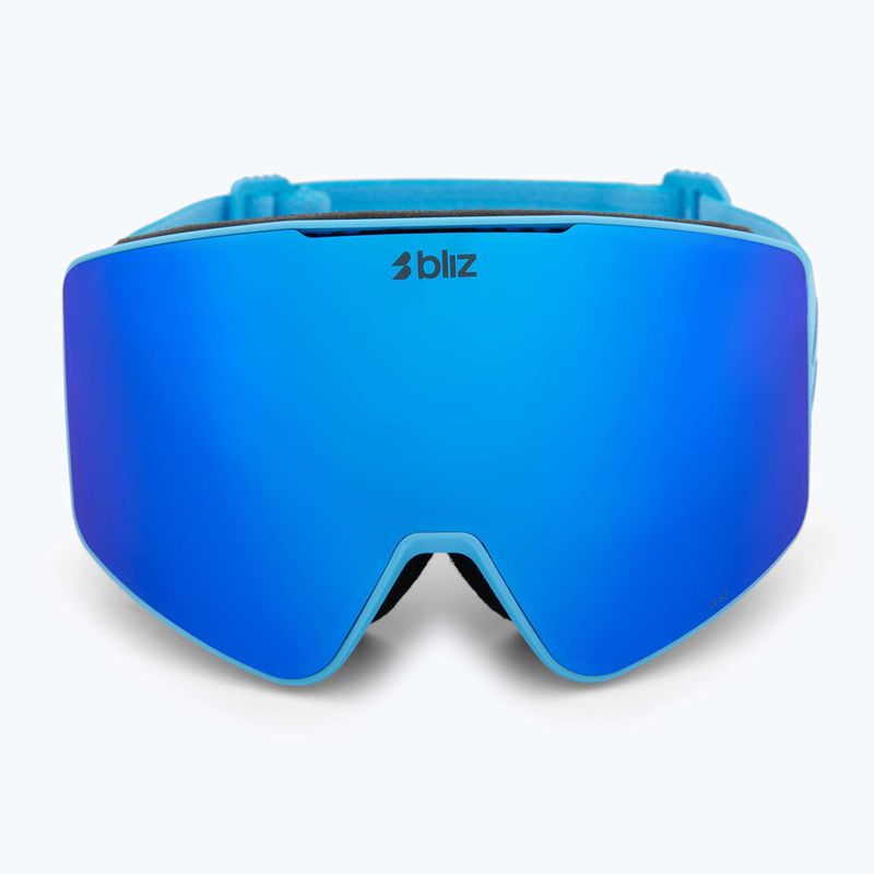 Ochelari de schi Bliz G001S matte blue/brown/blue multi 2