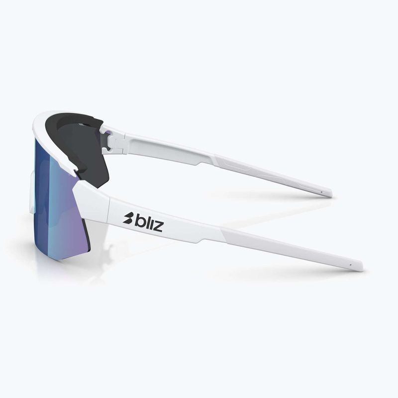 Ochelari de soare Bliz Breeze matte white/smoke blue multi/pink 5