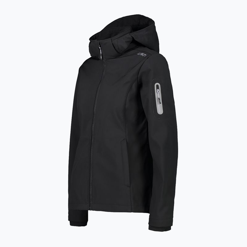 Jachetă softshell pentru femei CMP Zip U901 negru 39A5006/U901/D36 6