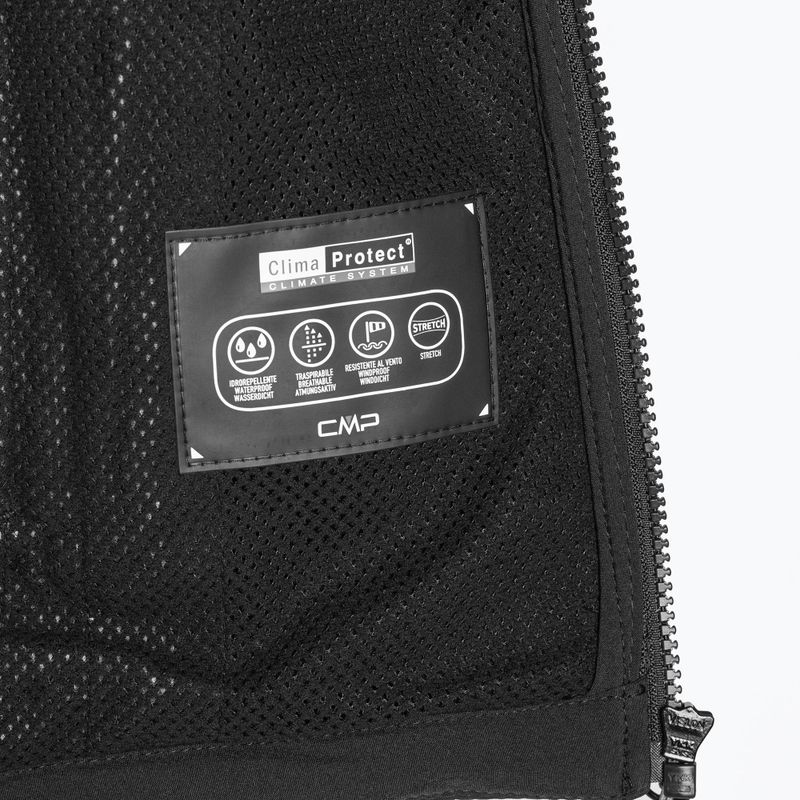 Jachetă softshell pentru femei CMP Zip U901 negru 39A5006/U901/D36 5