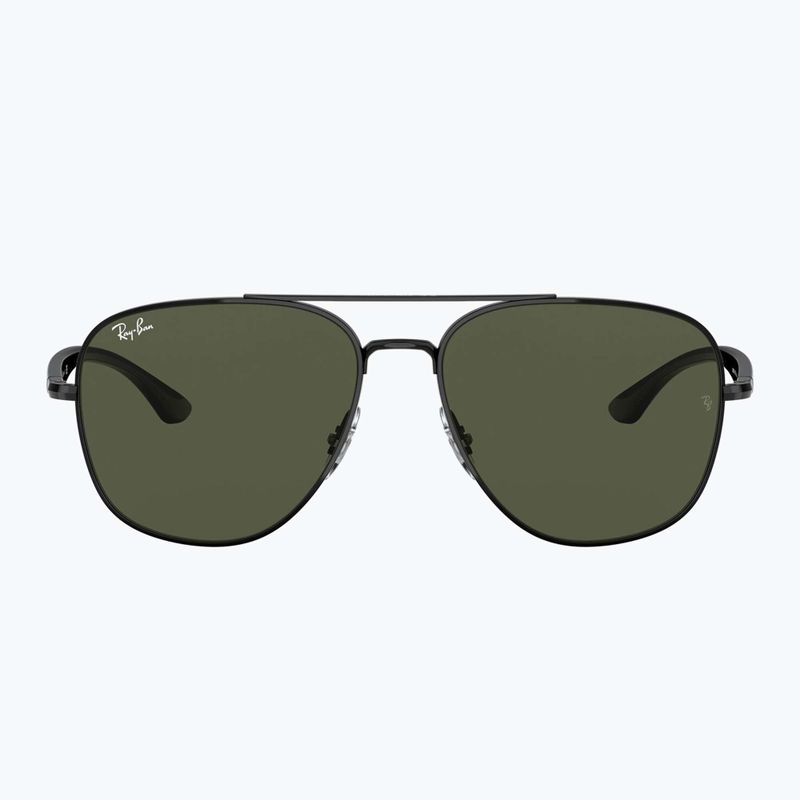Ochelari de soare Ray-Ban RB3683 black/green g-15 2