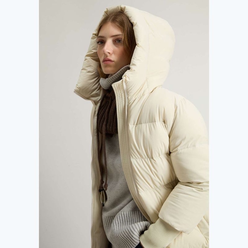 Geacă pentru femei  Woolrich Cloud Madison Coat milky cream 4