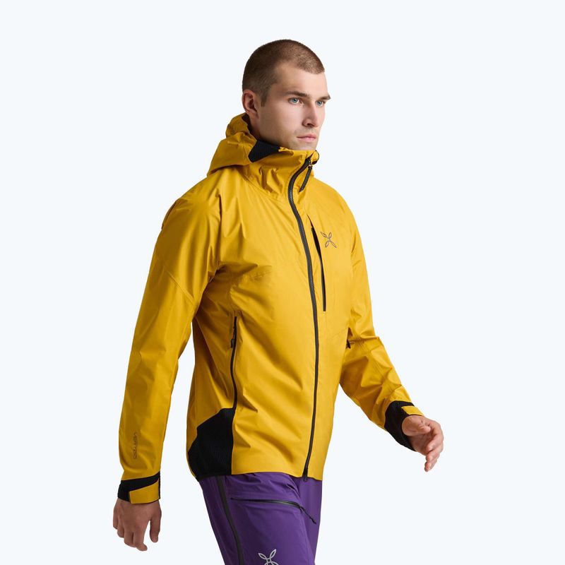 Geacă de ploaie pentru bărbați Montura Vertigo 3L mustard 4