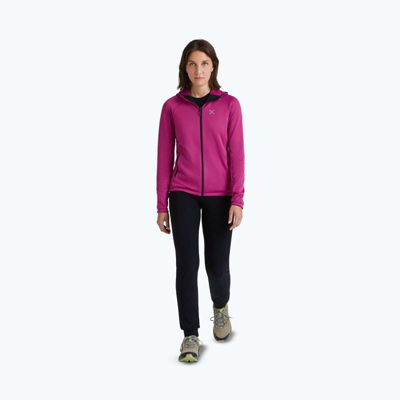 Bluză pentru femei Montura Fadis Grid Hooded Maglia baton rougue 2