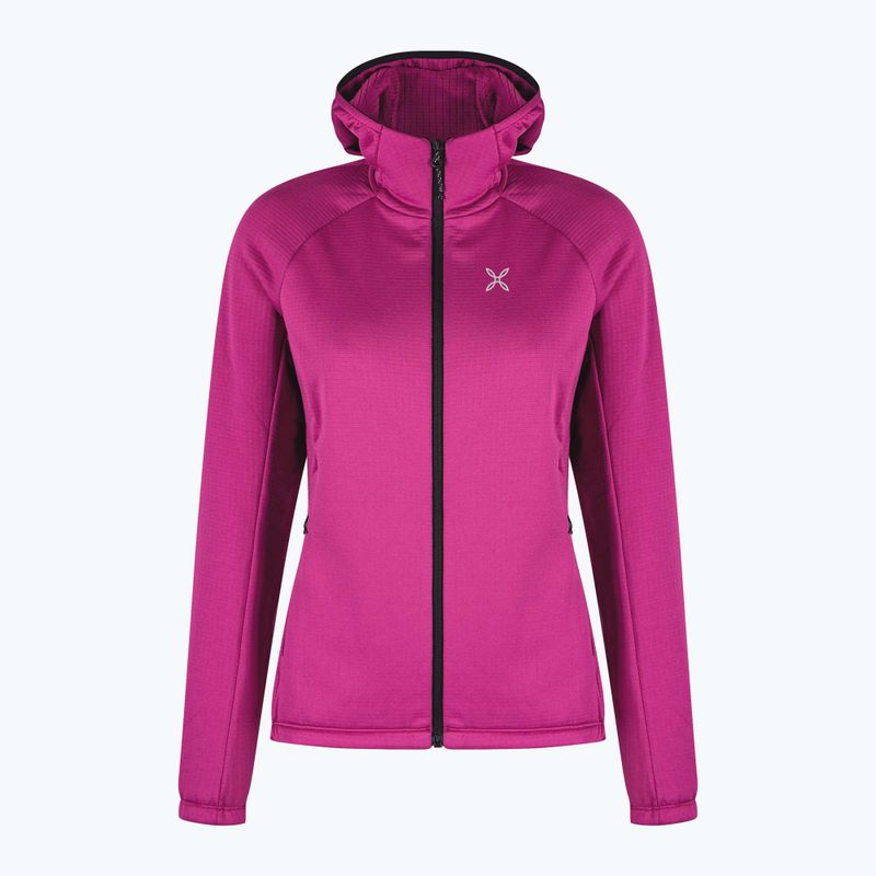 Bluză pentru femei Montura Fadis Grid Hooded Maglia baton rougue 7