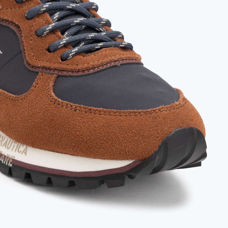 Încălțăminte pentru bărbați Buty Aeronautica Militare 252SC0320UPL00313 blu navy/brown 7
