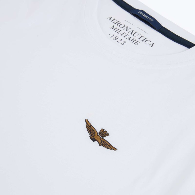 Tricou pentru bărbați Aeronautica Militare TS2535UJ00641 off white 3