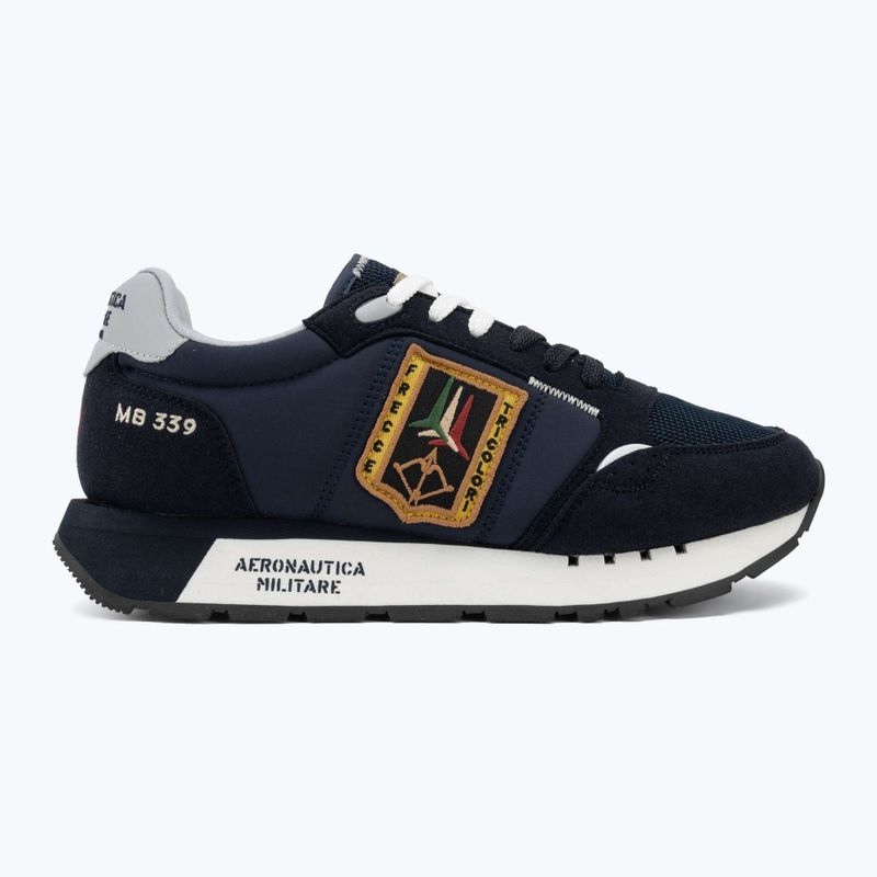 Încălțăminte pentru bărbați Aeronautica Militare SC0292UCT03331 navy blue 2