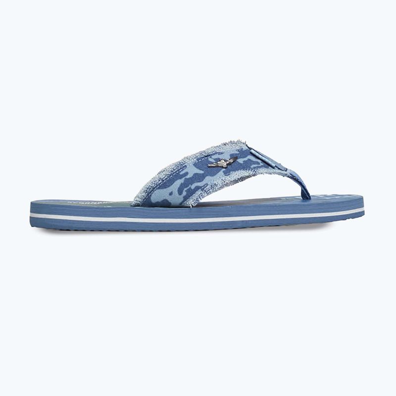 Șlapi pentru bărbați Aeronautica Militare SC0310UCT03593 camouflage blue 8