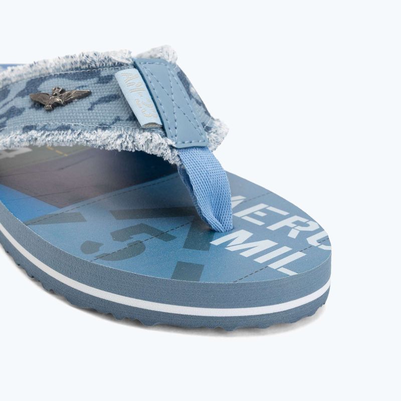 Șlapi pentru bărbați Aeronautica Militare SC0310UCT03593 camouflage blue 7