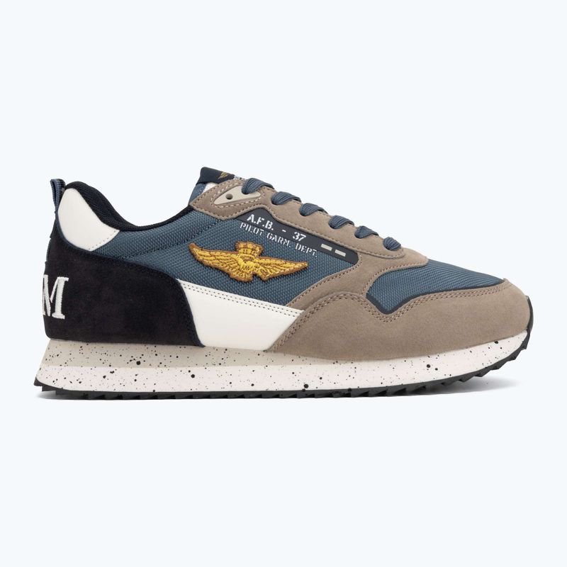 Încălțăminte pentru bărbați Aeronautica Militare SC0288UCT03545 multicolor jeans/sand 2