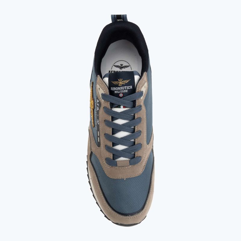 Încălțăminte pentru bărbați Aeronautica Militare SC0288UCT03545 multicolor jeans/sand 5