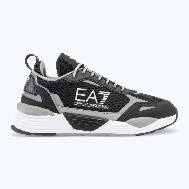 Încălțăminte EA7 Emporio Armani Ace Runner Mesh black/ silver 2