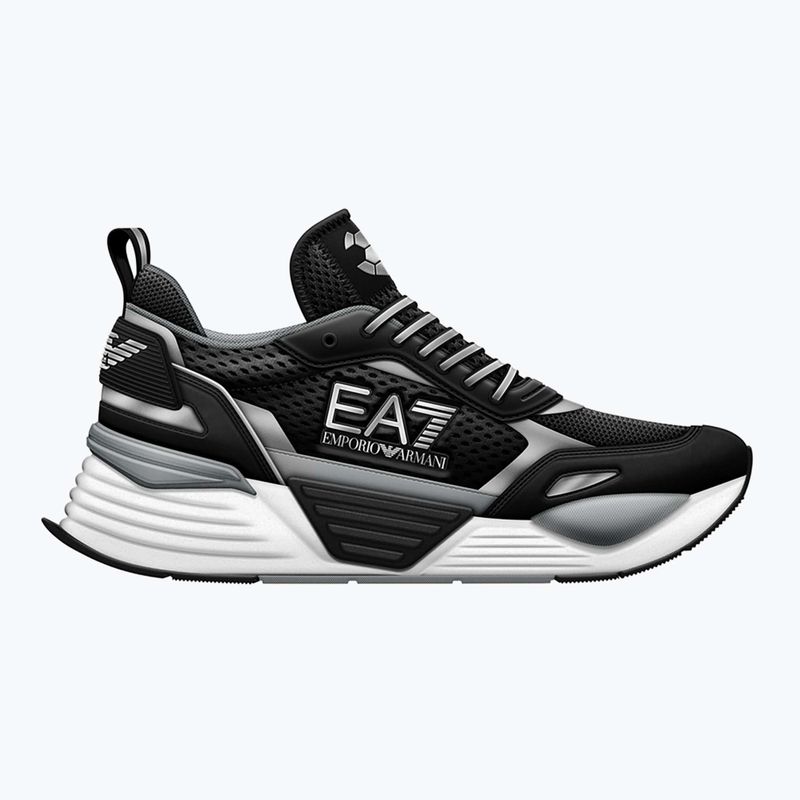 Încălțăminte EA7 Emporio Armani Ace Runner Mesh black/ silver 8