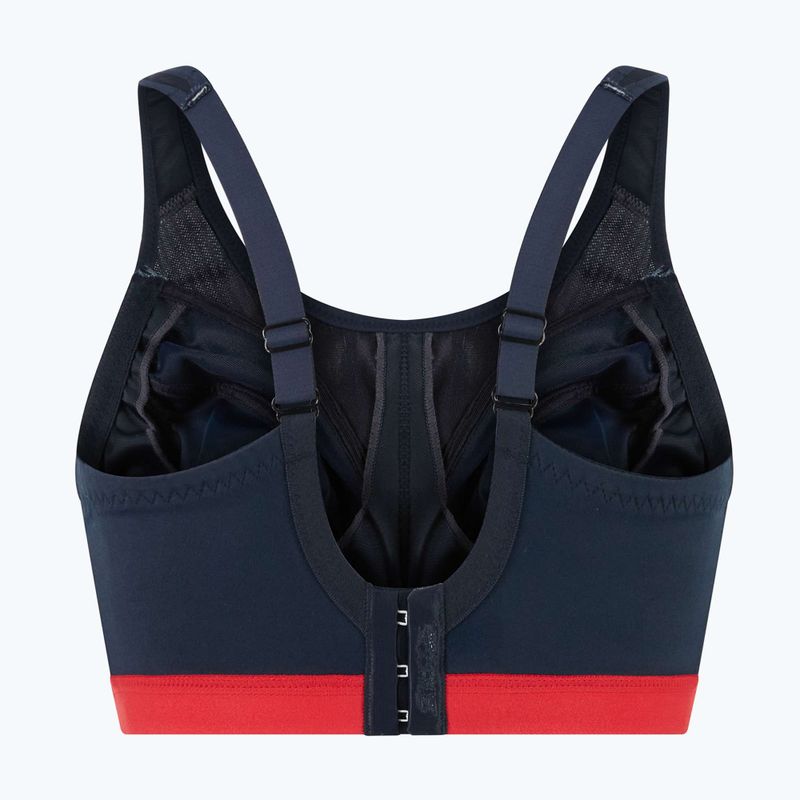 Sutien Shock Absorber Active D+ Classic navy/roșu 2