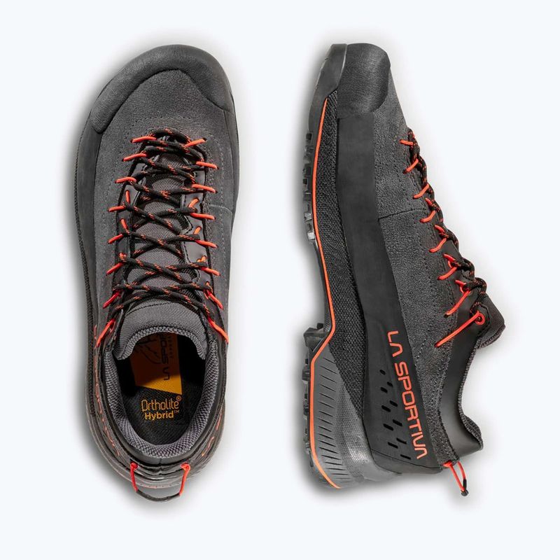 Încălțăminte de abordare pentru bărbați La Sportiva TX4 Evo GTX carbon/cherry tomato 5
