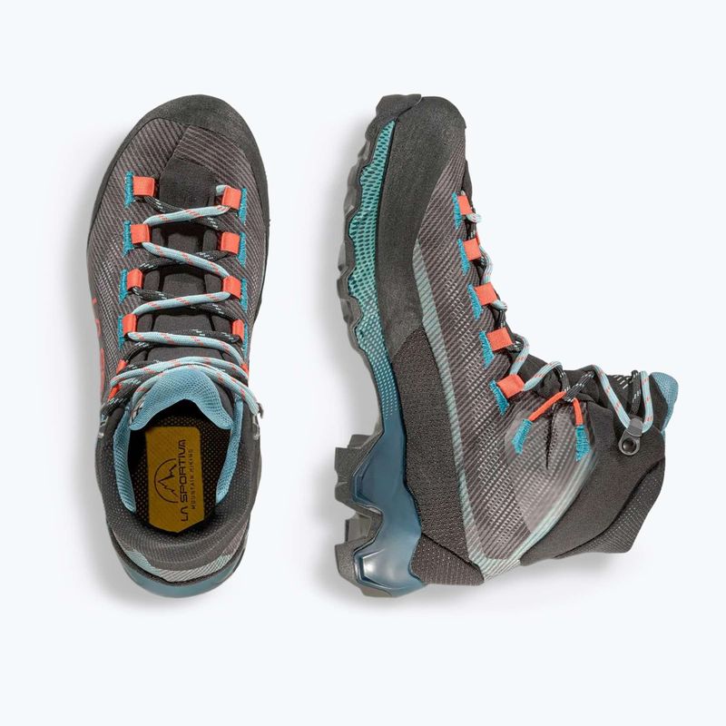 Încălțăminte de trekking pentru femei La Sportiva Aequilibrium Hike GTX carbon/everglade 10