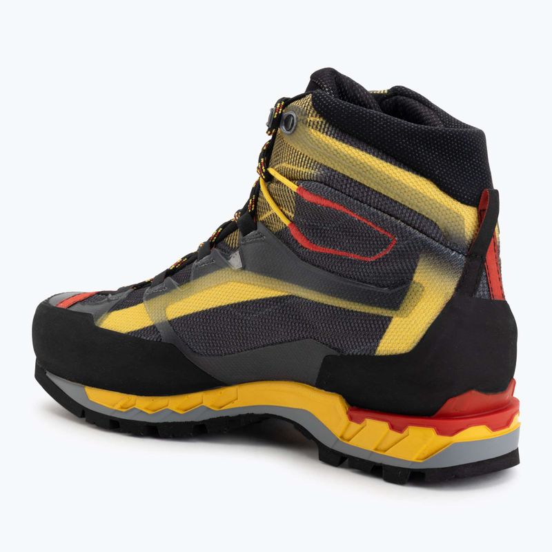 Încălțăminte de trekking pentru bărbați La Sportiva Trango Tech GTX black/yellow 3