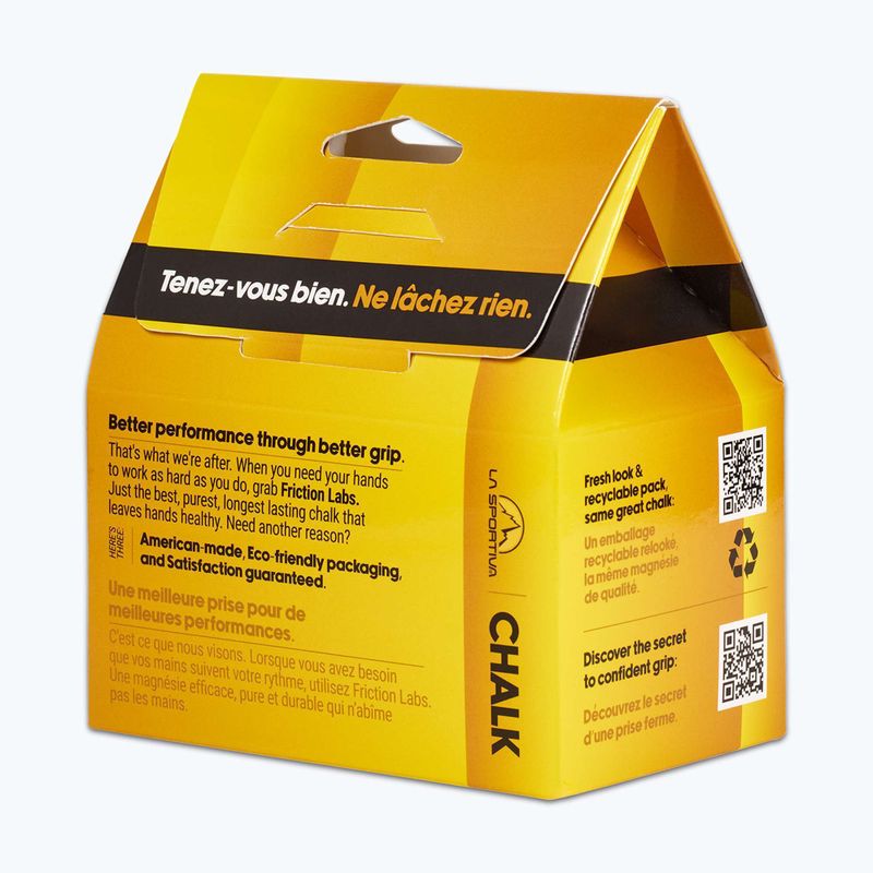 Magnesie La Sportiva Chalk FL 71 g chalk/yellow 2