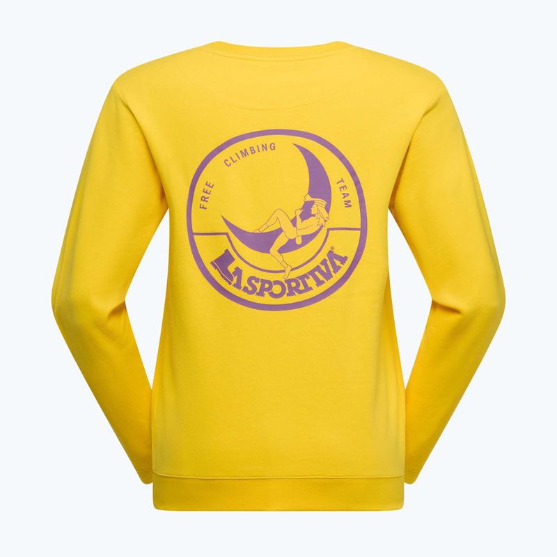 Bluză pentru femei La Sportiva Climbing On The Moon yellow/purple 2