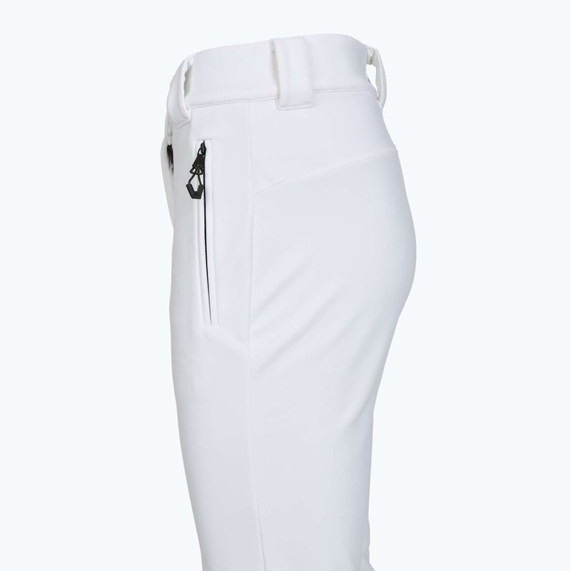 Pantaloni de schi pentru femei EA7 Emporio Armani Ski Kitzbuhel High Waisted Softshell white 4