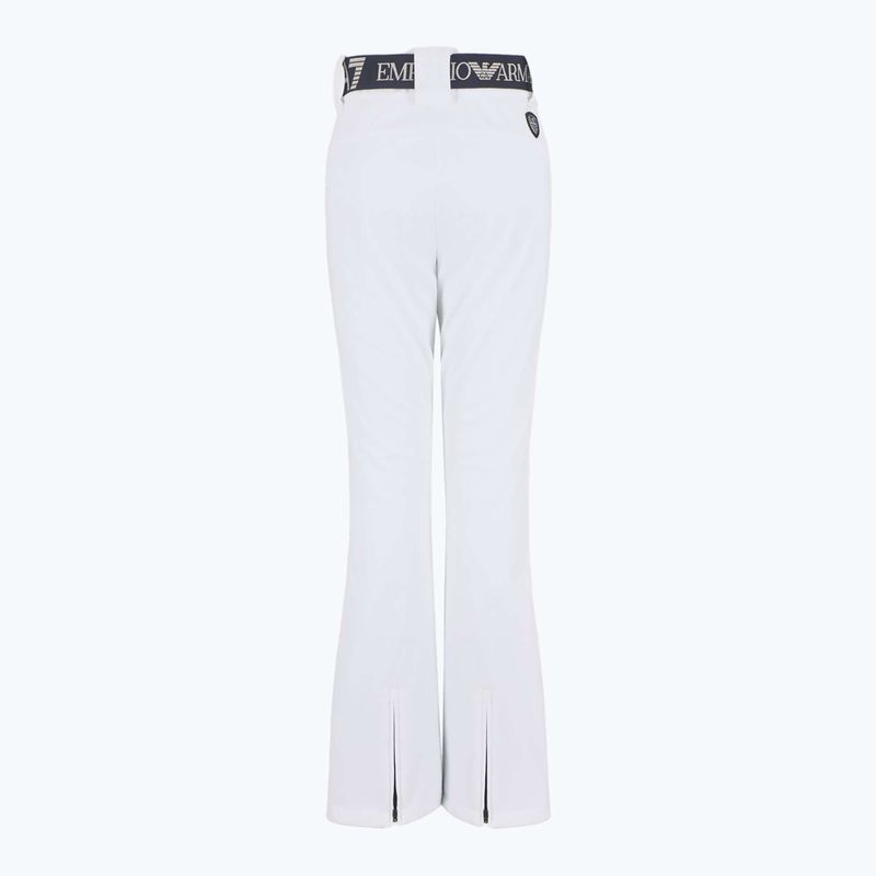 Pantaloni de schi pentru femei EA7 Emporio Armani Ski Kitzbuhel High Waisted Softshell white 7