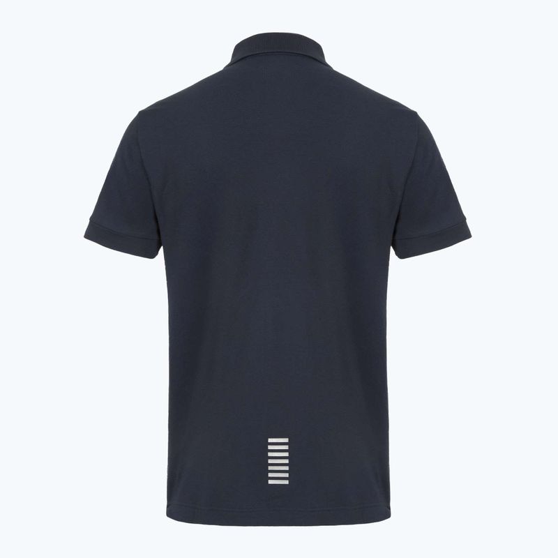 Tricou polo pentru bărbați EA7 Emporio Armani Core Identity Polo armani blue 2