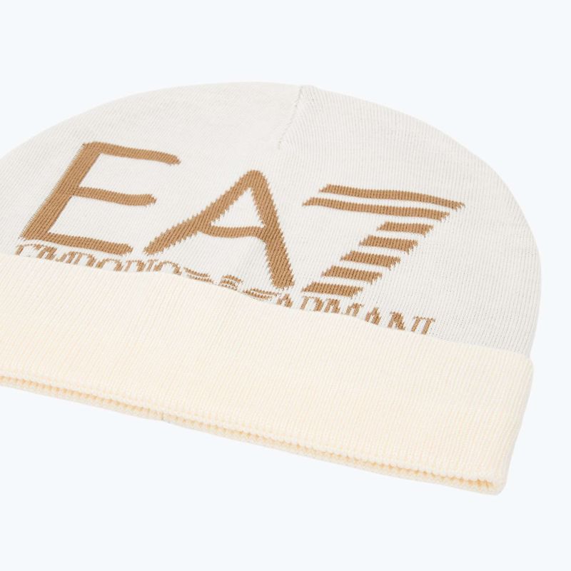 Căciulă de iarnă EA7 Emporio Armani Mountain Visibility Beanie vanilla ice / tigers eye 3